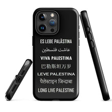 Load image into Gallery viewer, Long Live Palestine High-Impact iPhone Case
